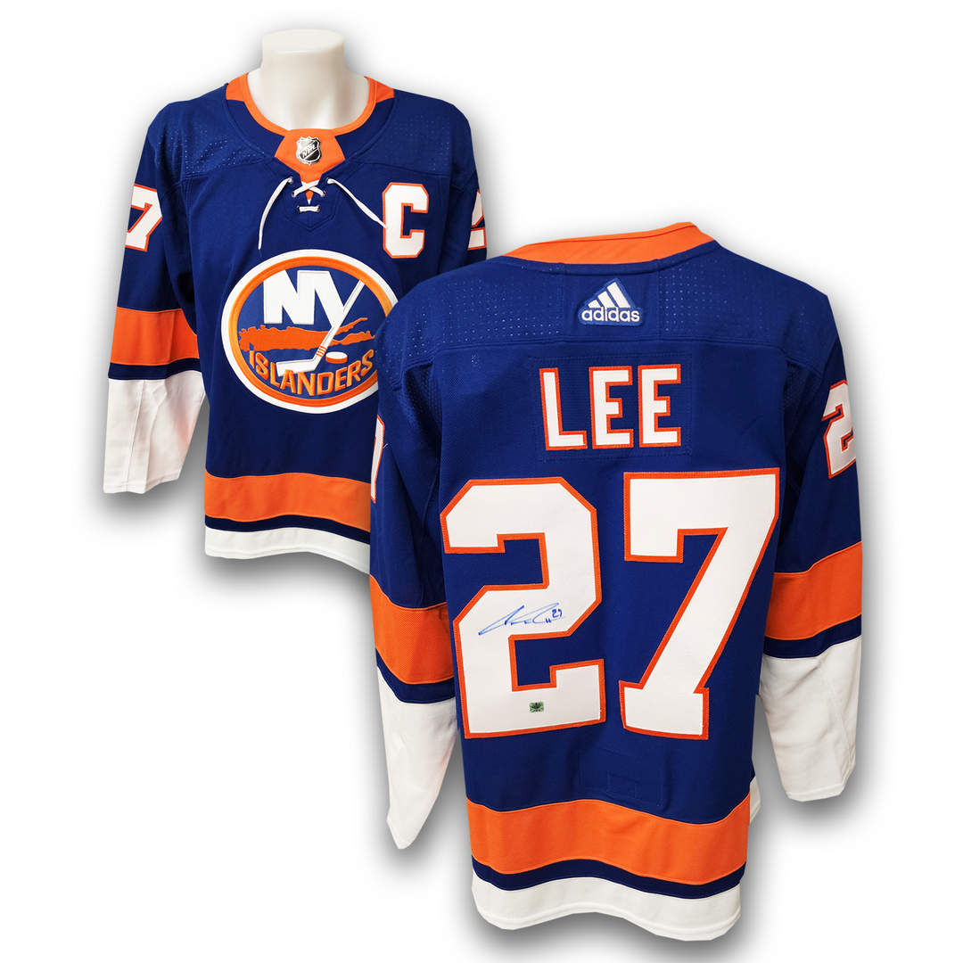 Anders Lee Autographed New York Islanders Home Adidas Jersey