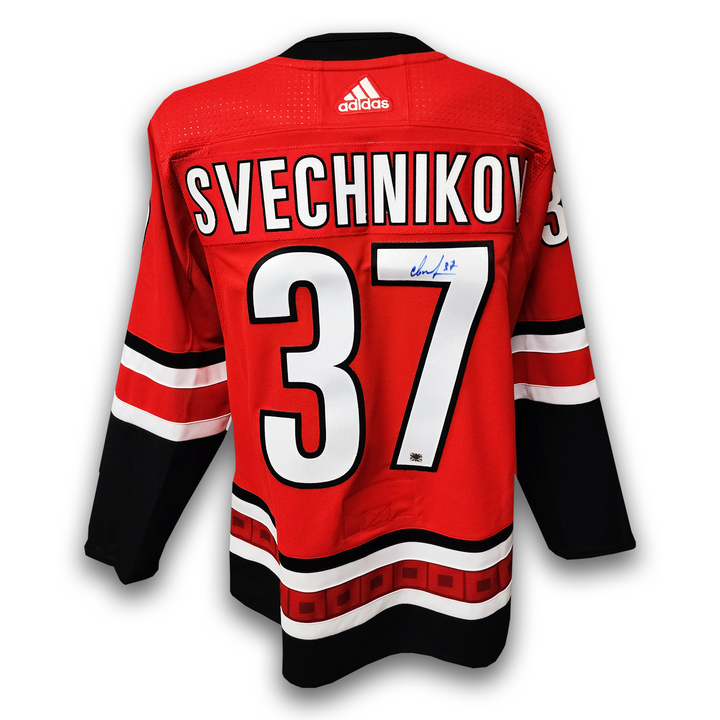 Andrei Svechnikov Autographed Carolina Hurricanes Home Adidas Jersey