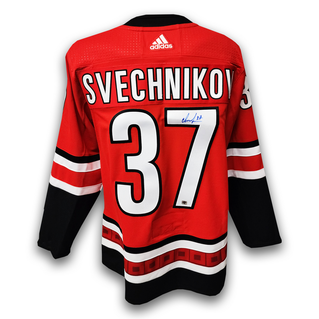 Andrei Svechnikov Autographed Carolina Hurricanes Home Adidas Jersey