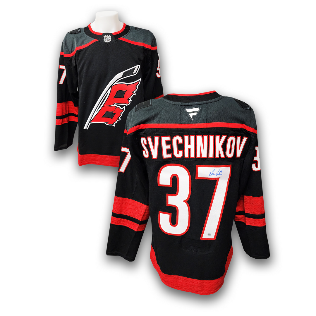 Andrei Svechnikov Autographed Carolina Hurricanes Home Fanatics Premium Jersey