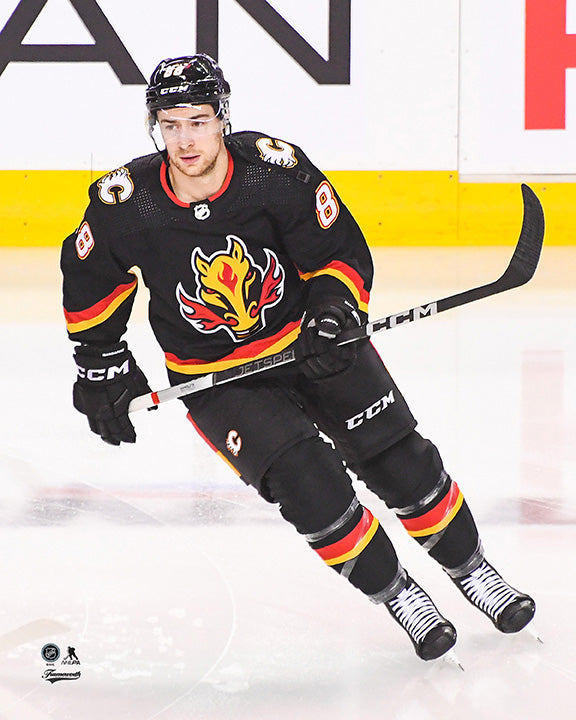 Pre-Order - Andrew Mangiapane Autographed Calgary Flames Alternate 8x10 Photo