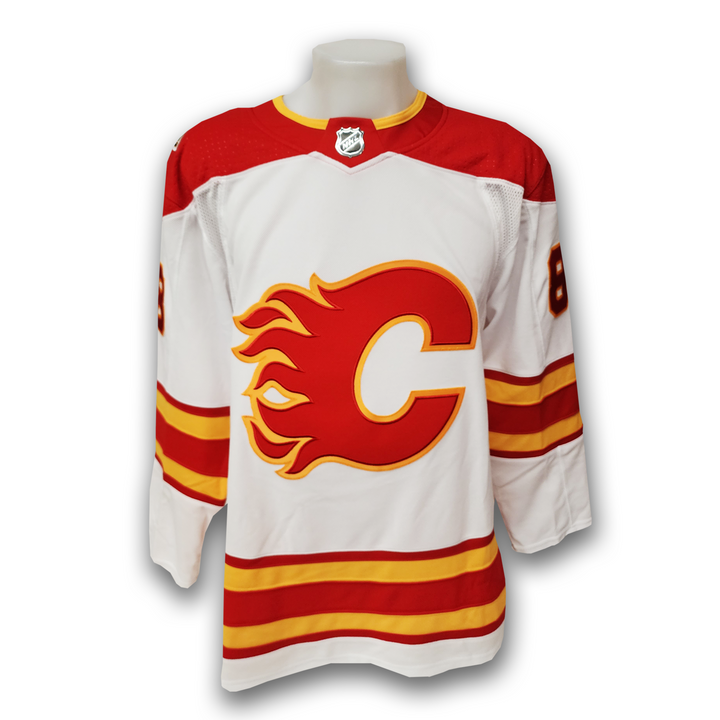 Andrew Mangiapane Calgary Flames White Adidas Away Jersey