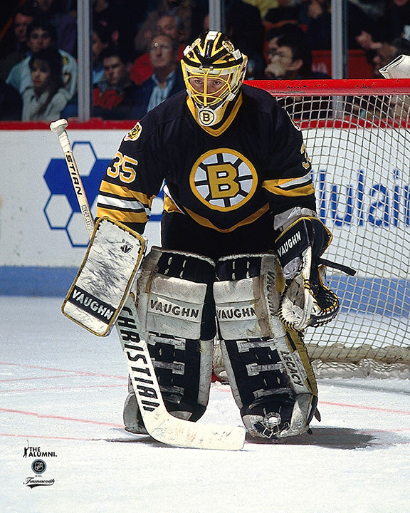 Pre-Order - Andy Moog Autographed Boston Bruins Home 8x10 Photo