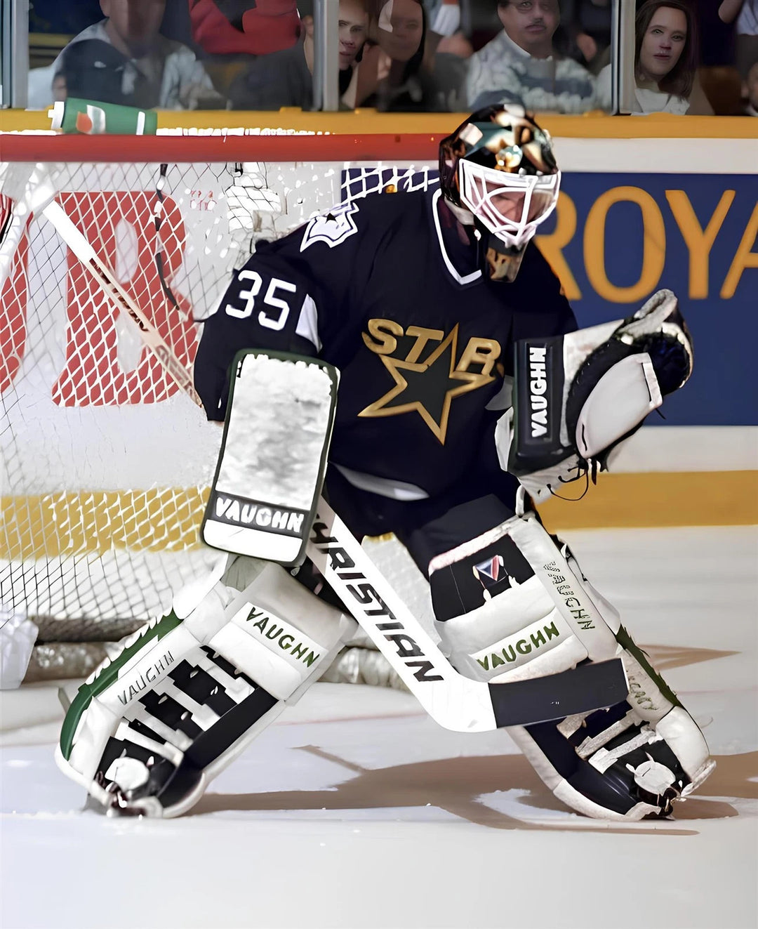 Pre-Order - Andy Moog Autographed Dallas Stars Home 8x10 Photo