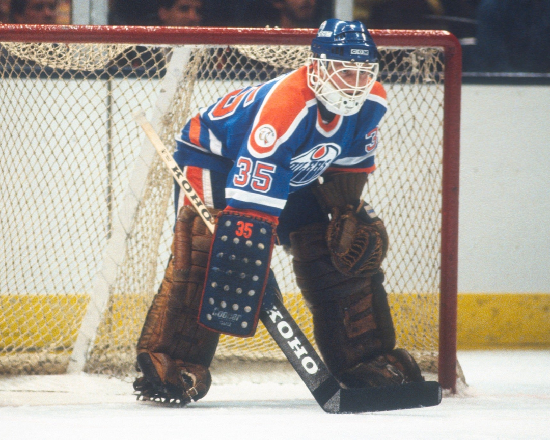 Pre-Order - Andy Moog Autographed Edmonton Oilers Home Horizontal 8x10 Photo