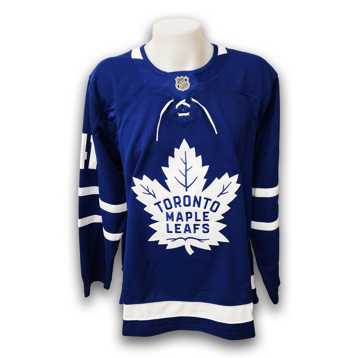 Anthony Stolarz Autographed Toronto Maple Leafs Fanatics Premium Jersey