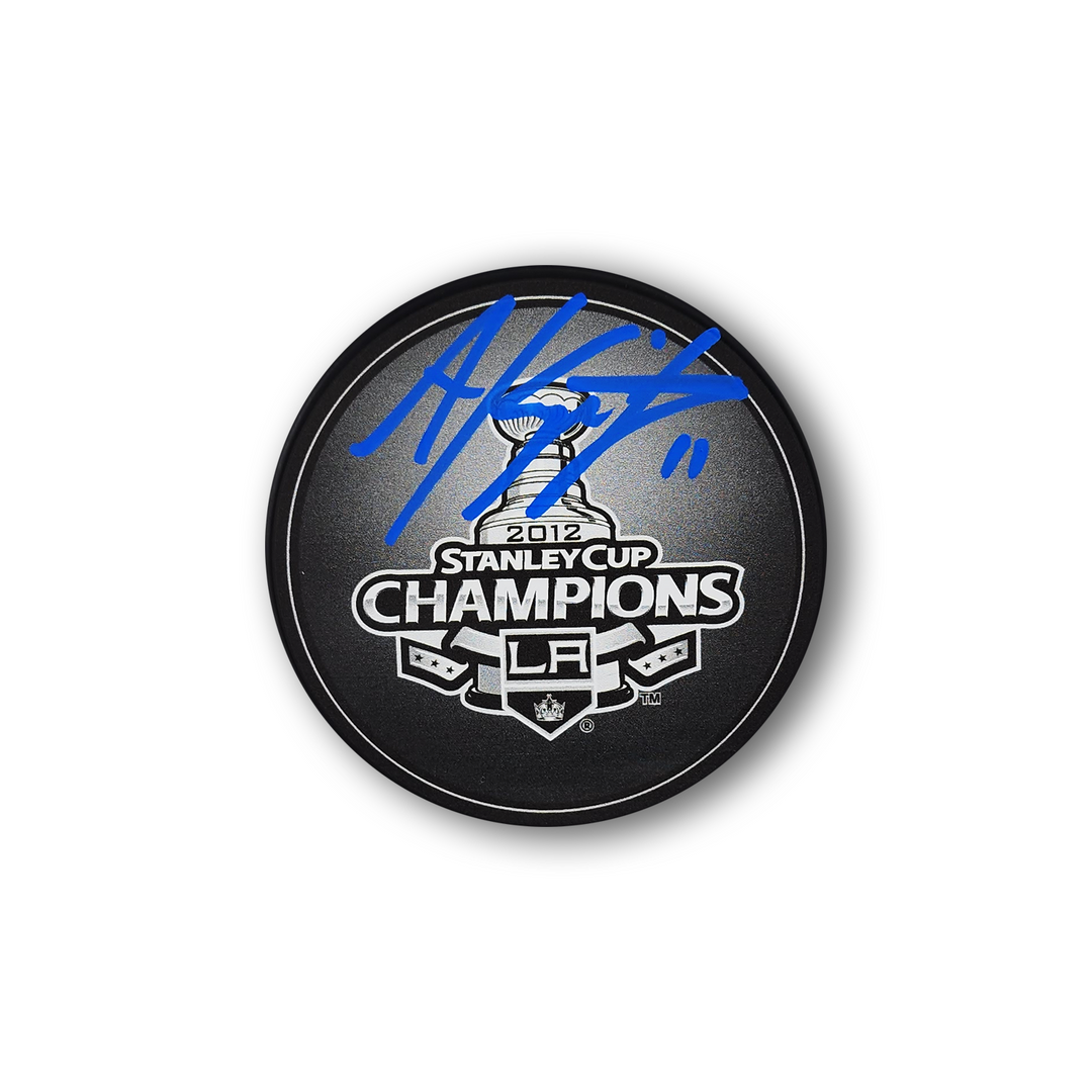 Anze Kopitar Autographed Los Angeles Kings 2012 Stanley Cup Hockey Puck