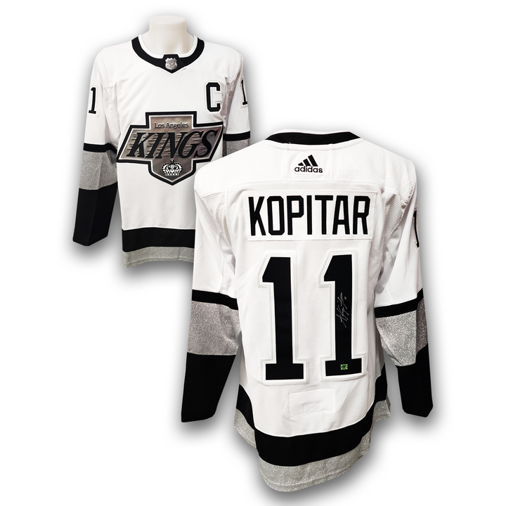 Anze Kopitar Autographed Los Angeles Kings Away Adidas Jersey