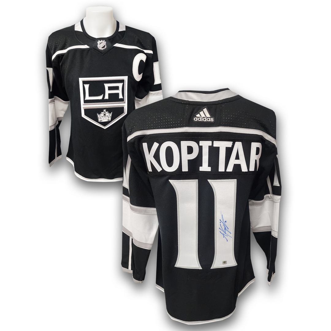 Anze Kopitar Autographed Los Angles Kings Adidas Jersey