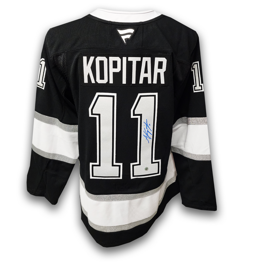 Anze Kopitar Autographed Los Angeles Kings Home Fanatics Premium Jersey