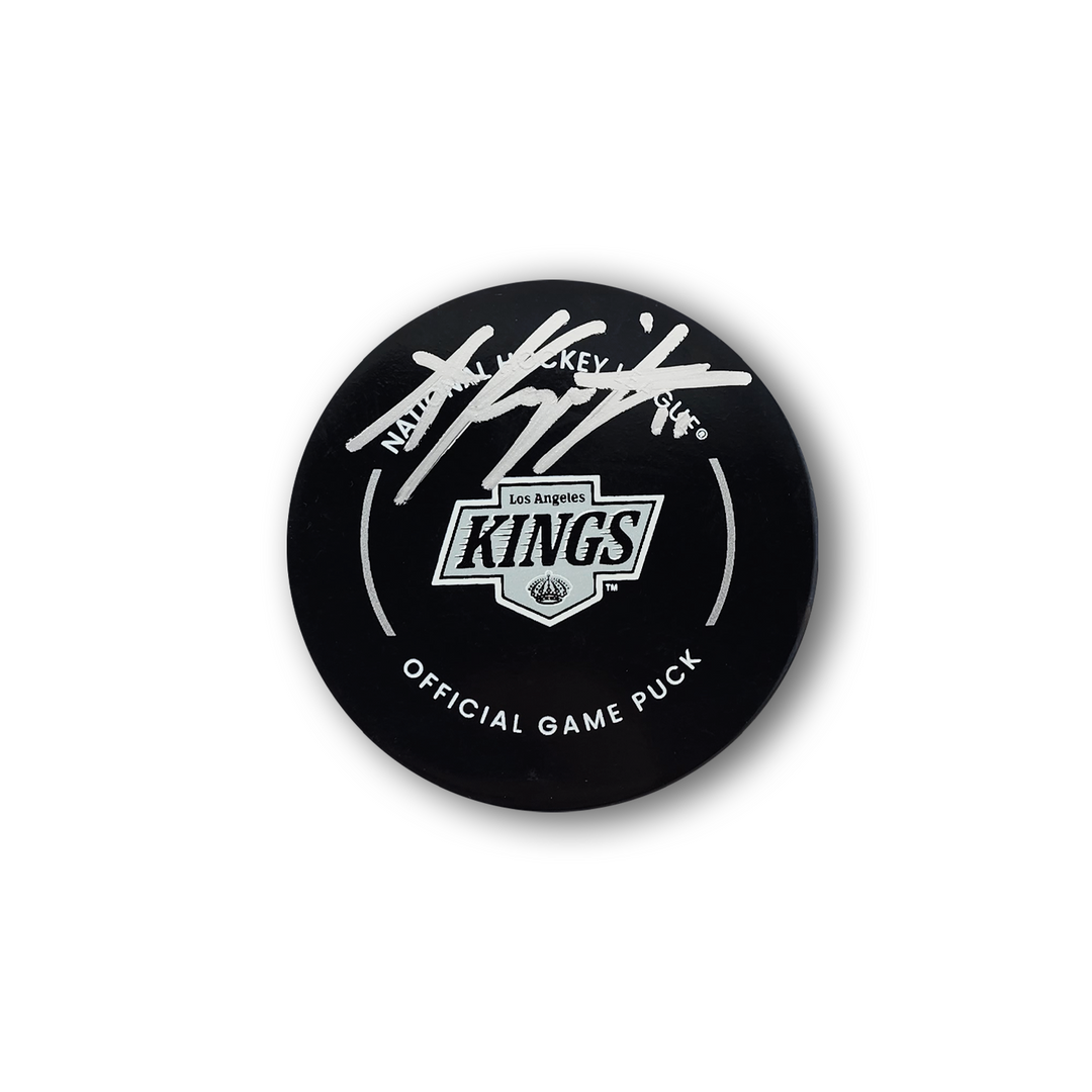 Anze Kopitar Autographed Los Angeles Kings Official Hockey Puck