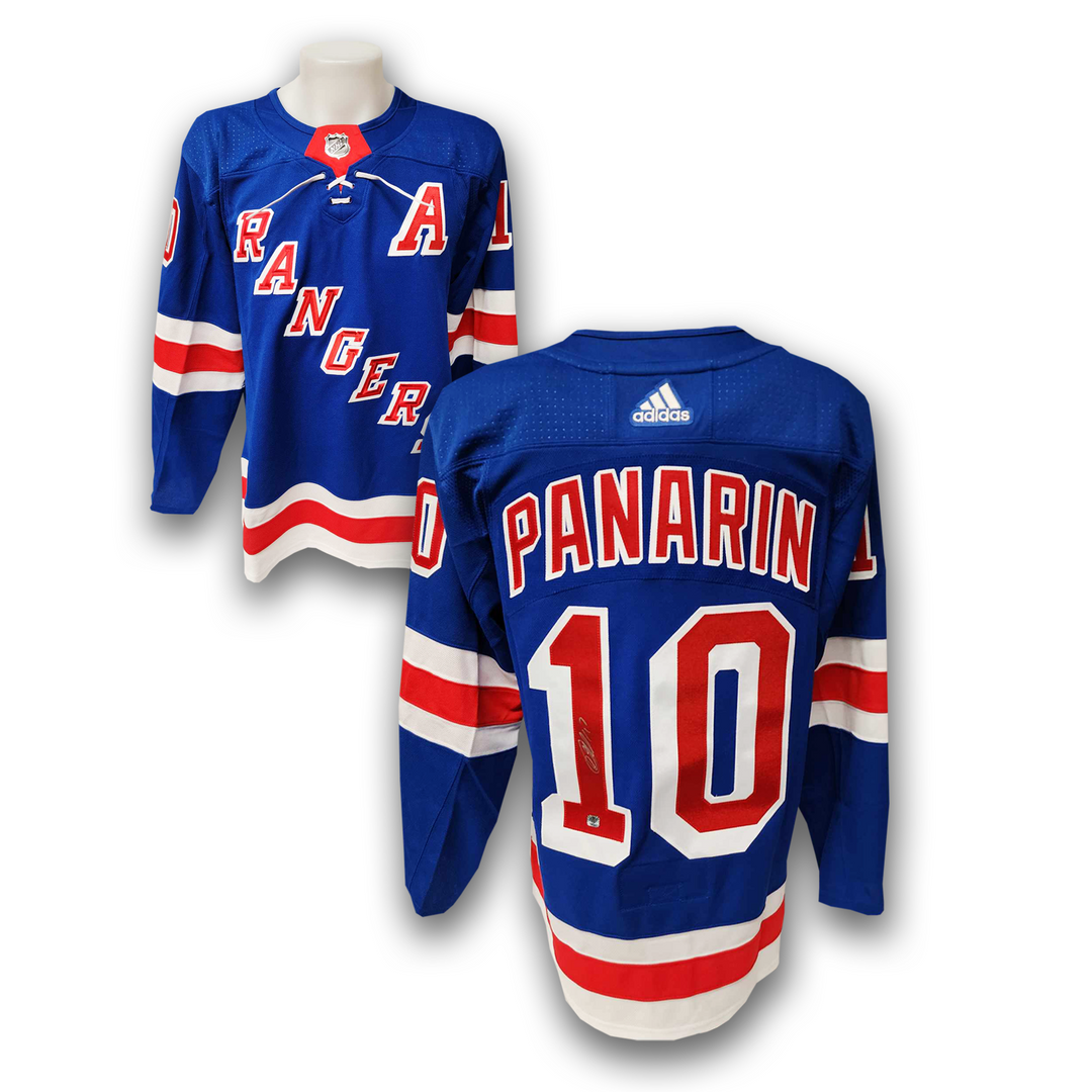 Artemi Panarin New York Rangers Autographed Adidas Jersey