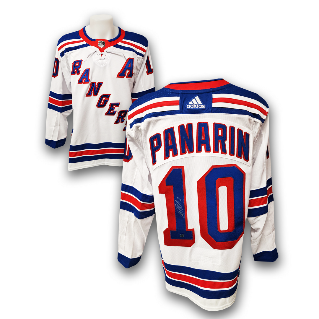 Artemi Panarin Autographed New York Rangers Away Adidas Jersey