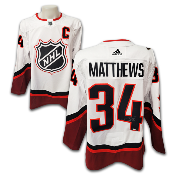 Auston Matthews 2022 All Star Game White Adidas Jersey