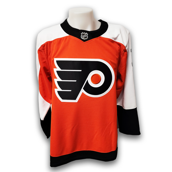 Bernie Parent Autographed Philadelphia Flyers Home Fanatics Premium Jersey
