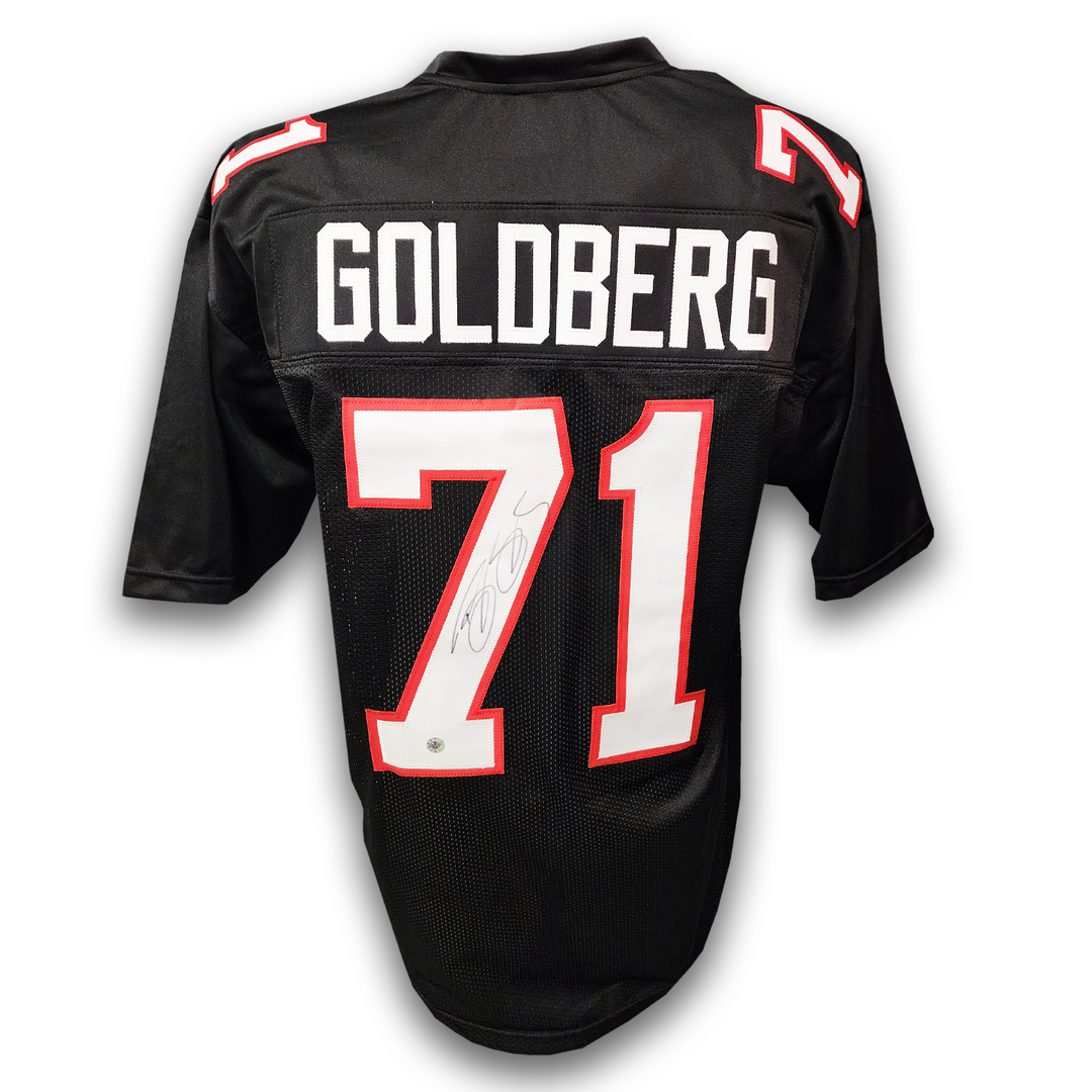Bill Goldberg Autographed Atlanta Falcons Black Custom Jersey