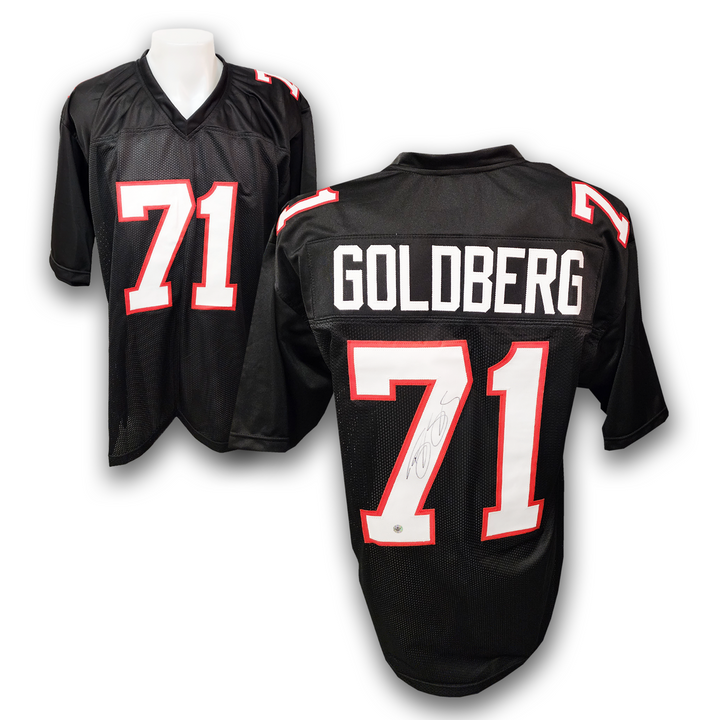Bill Goldberg Autographed Atlanta Falcons Black Custom Jersey