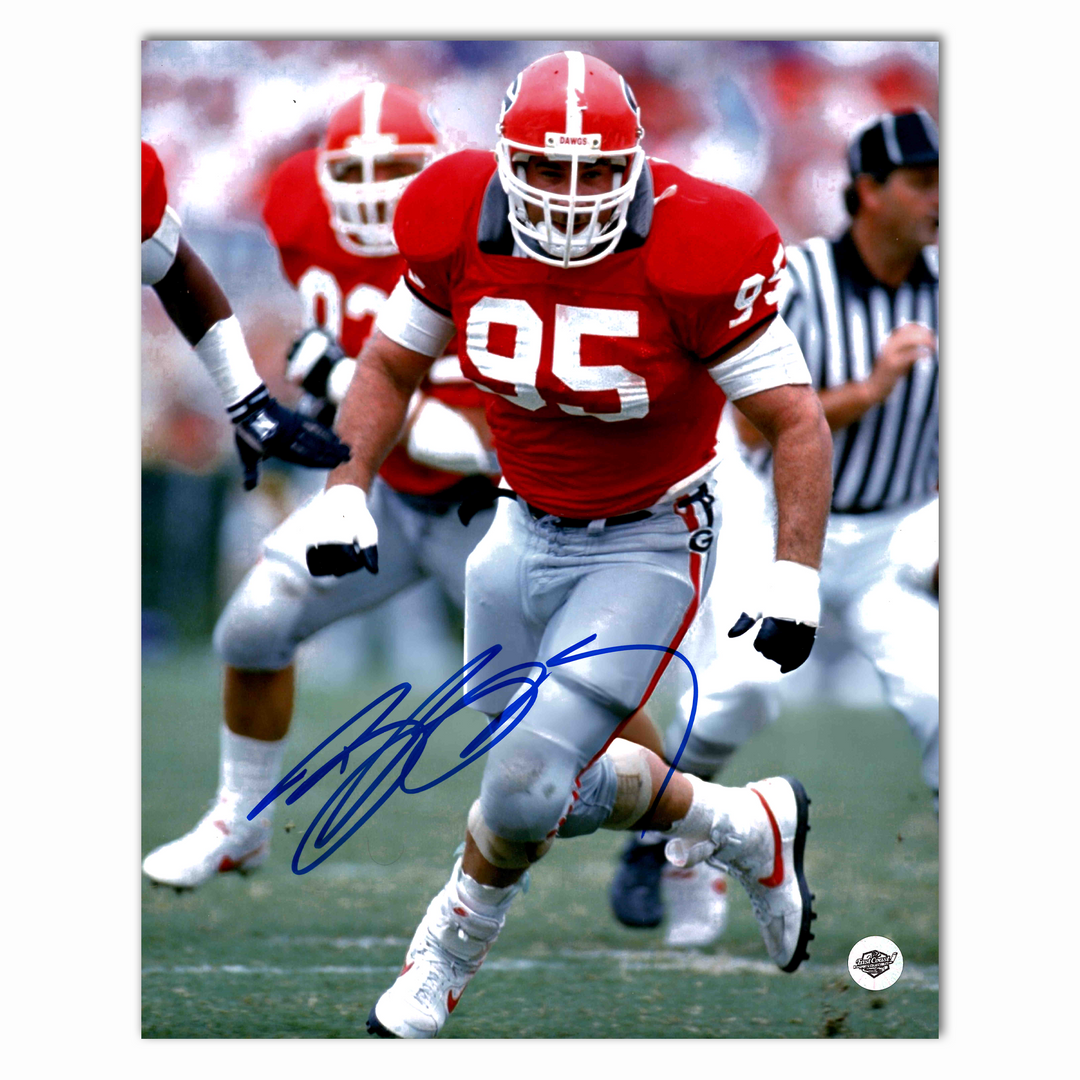 Bill Goldberg Autographed University of Georgia Bulldogs 8x10 Photo