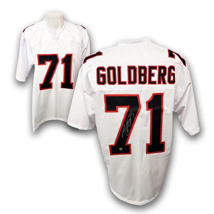 Bill Goldberg Autographed Atlanta Falcons White Custom Jersey