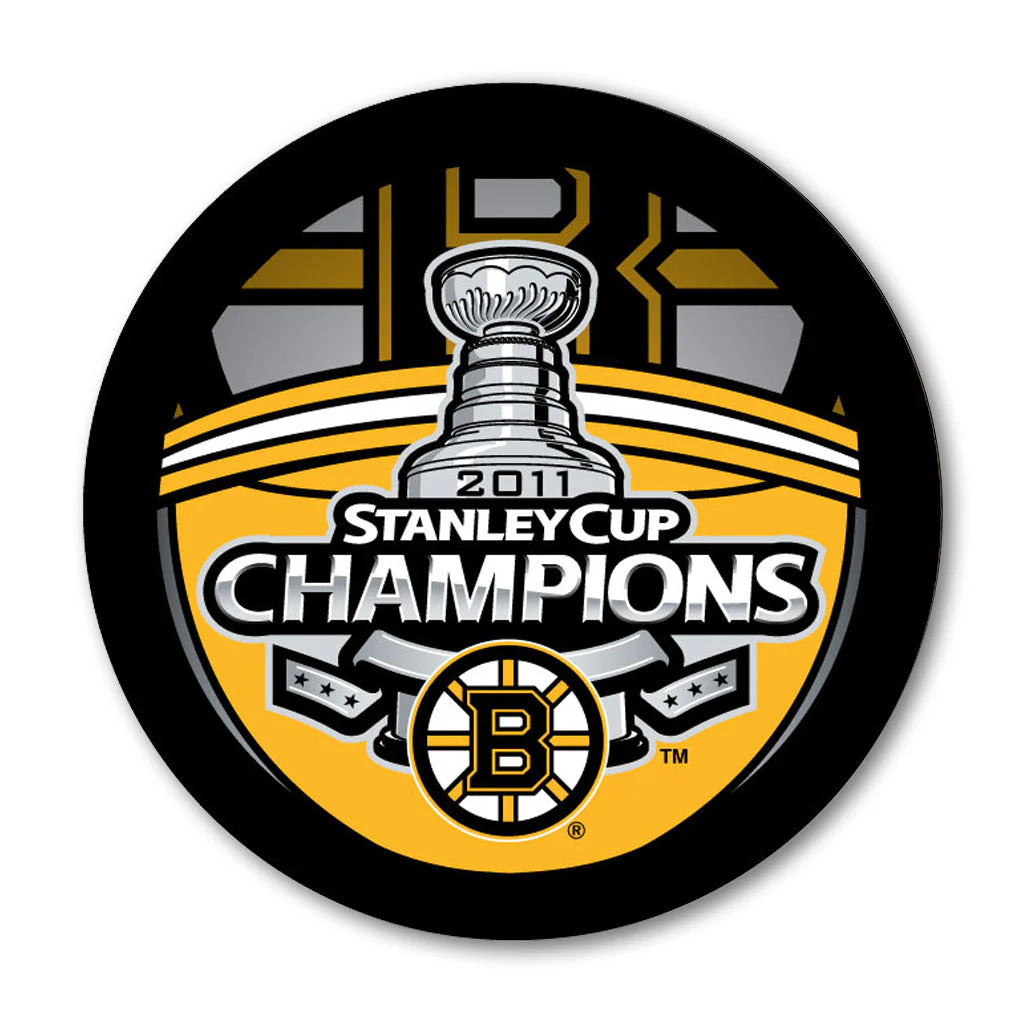 Pre-Order - Brad Marchand Autographed Boston Bruins 2011 Stanley Cup Hockey Puck