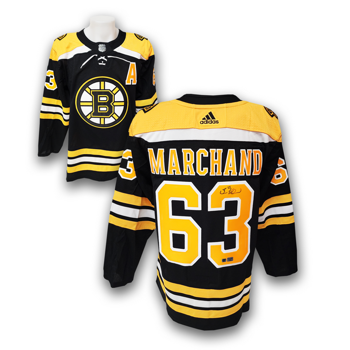 Brad Marchand Boston Bruins Black Adidas Jersey