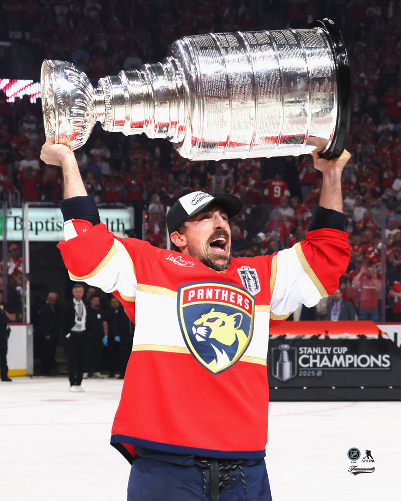 Pre-Order - Brad Marchand Autographed Florida Panthers 2025 Stanley Cup 8x10 Photo