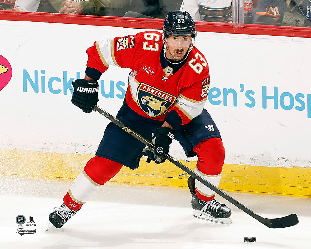 Pre-Order - Brad Marchand Autographed Florida Panthers Home Horizontal 8x10 Photo