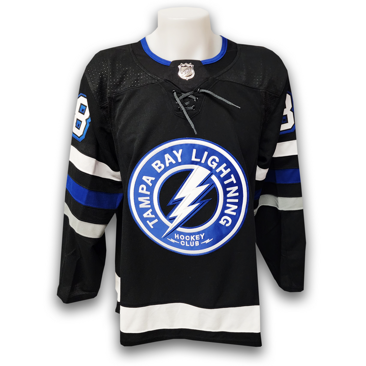 Brandon Hagel Autographed Tampa Bay Lightning Alternate Adidas Jersey