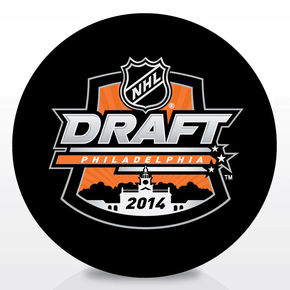 Pre-Order - Brandon Montour Autographed 2014 NHL Draft Hockey Puck