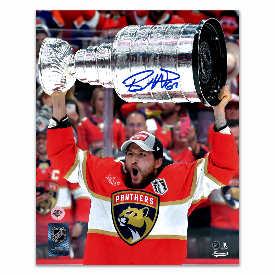 Brandon Montour Autographed Florida Panthers 2024 Stanley Cup 8x10 Photo