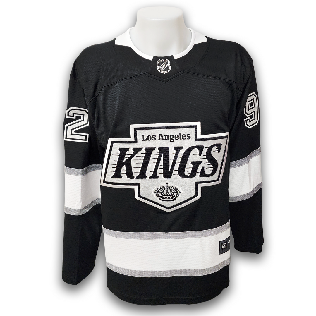 Brandt Clarke Autographed Los Angeles Kings Home Fanatics Breakaway Jersey