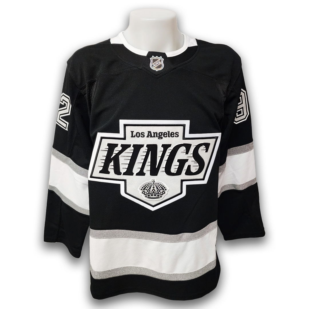 Brandt Clarke Autographed Los Angeles Kings Home Fanatics Premium Jersey