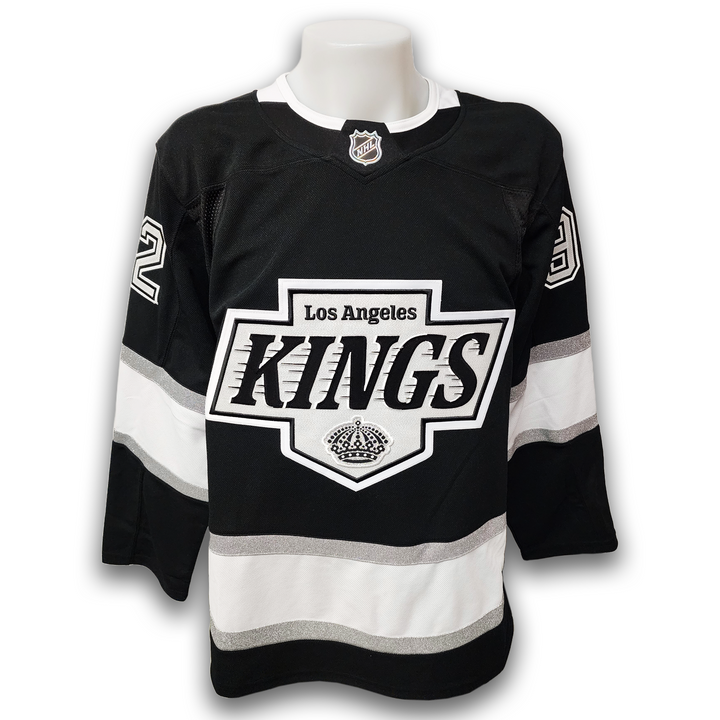 Brandt Clarke Autographed Los Angeles Kings Home Fanatics Premium Jersey