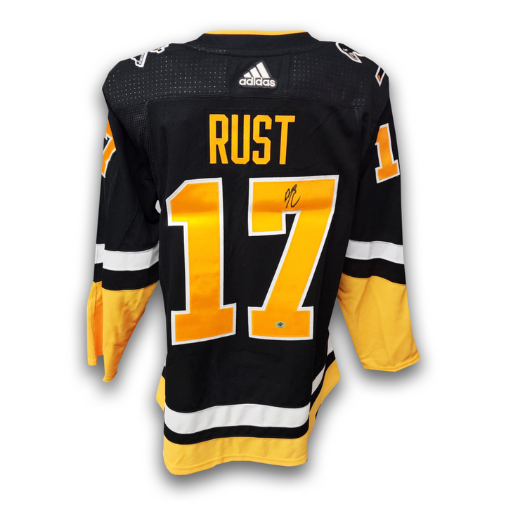 Bryan Rust Autographed Pittsburgh Penguins Alternate Adidas Jersey