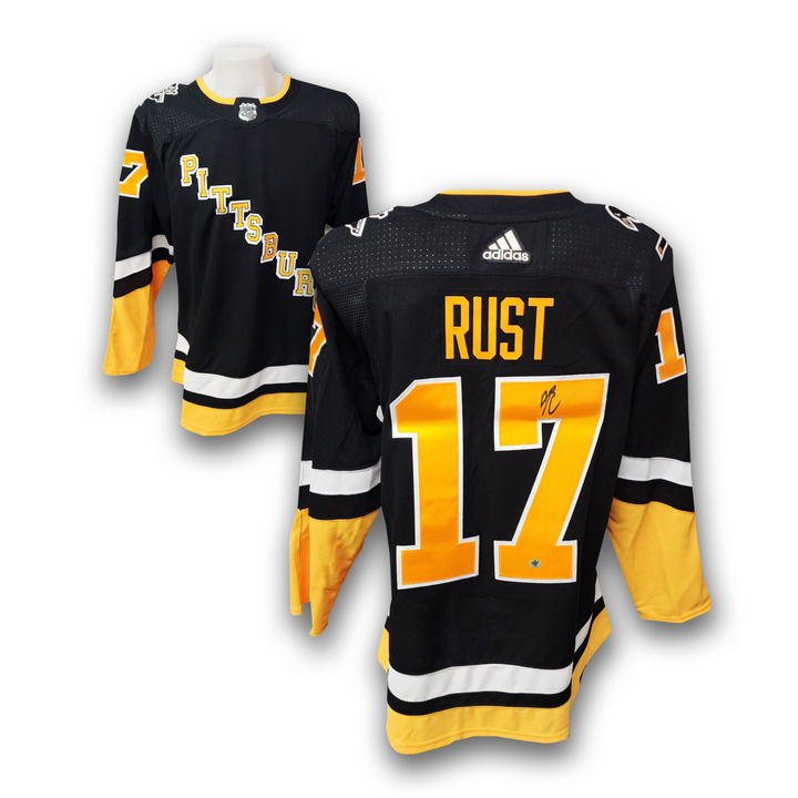 Bryan Rust Autographed Pittsburgh Penguins Alternate Adidas Jersey