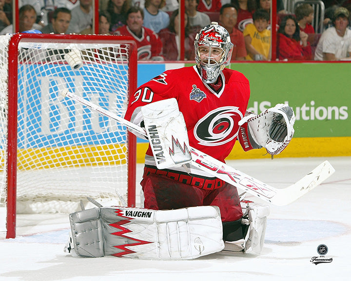Pre-Order - Cam Ward Autographed Carolina Hurricanes Home Horizontal 8x10 Photo