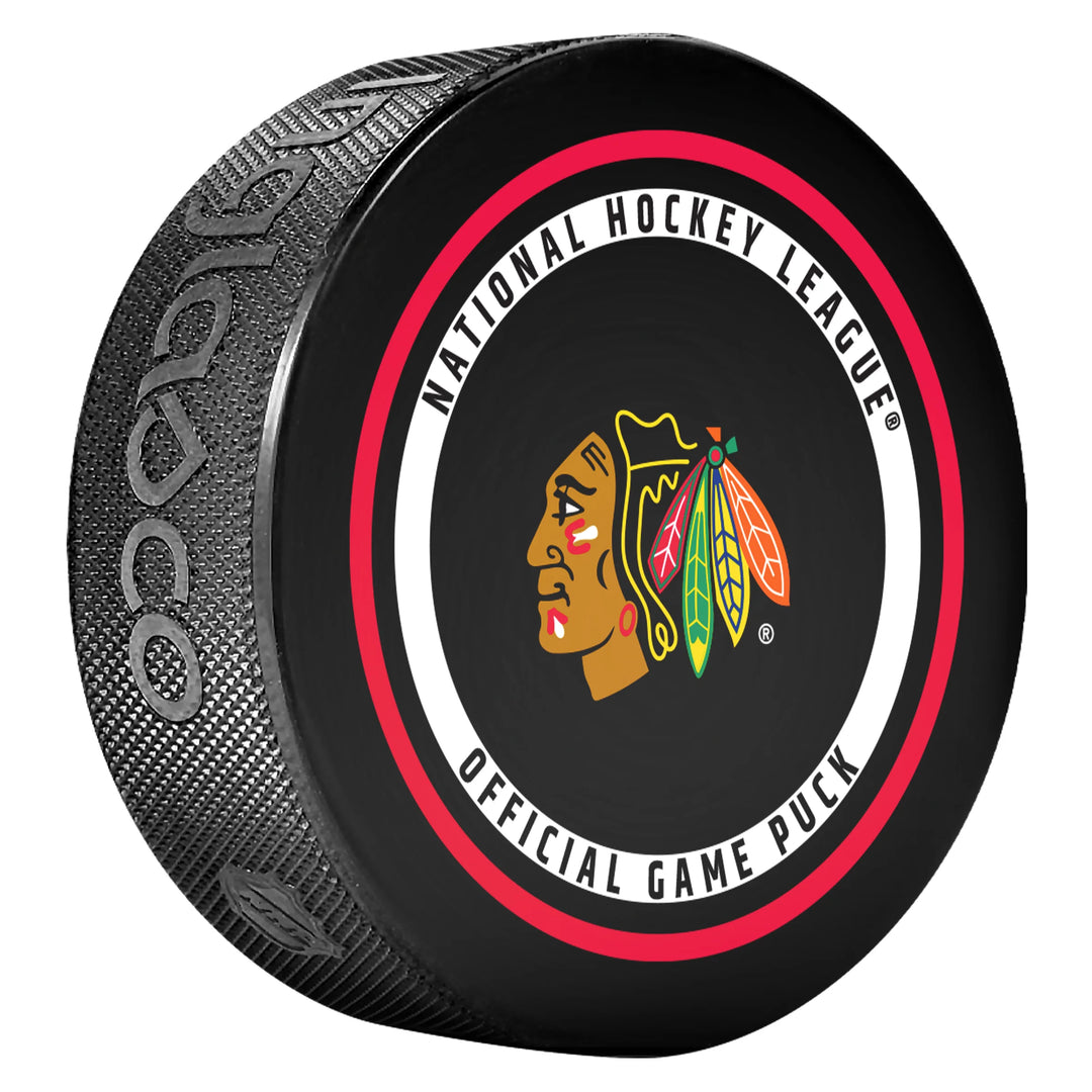 Pre-Order - Cam Ward Autographed Chicago Black Hawks Official Hockey Puck