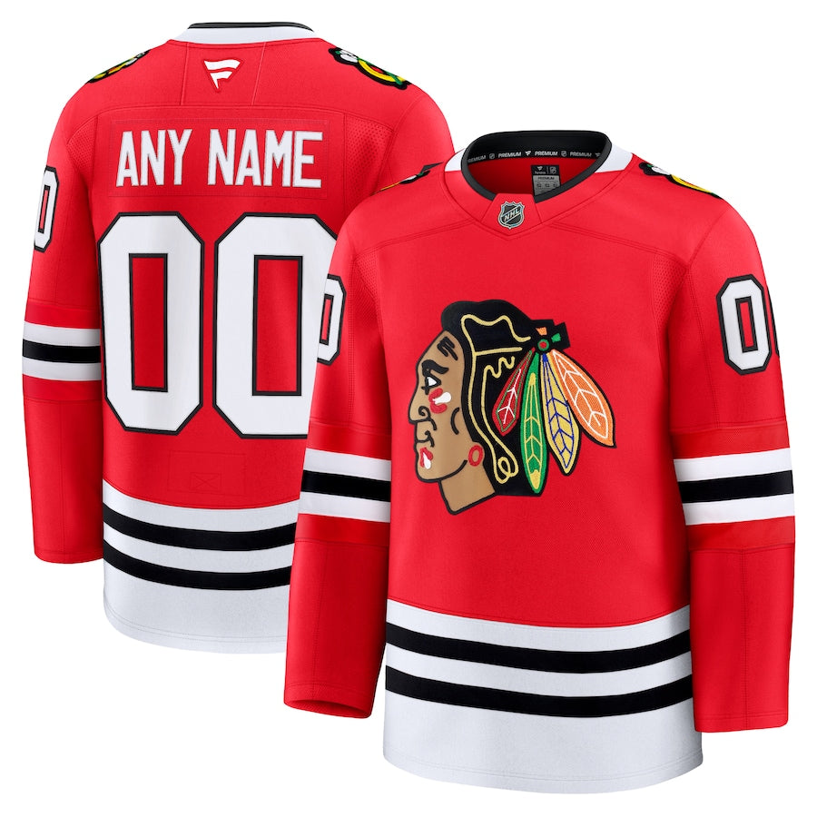 Pre-Order - Cam Ward Autographed Chicago Black Hawks Home Fanatics Premium Jersey