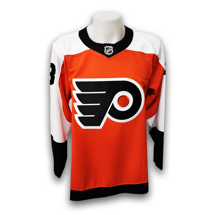 Cam York Autographed Philadelphia Flyers Home Fanatics Premium Jersey
