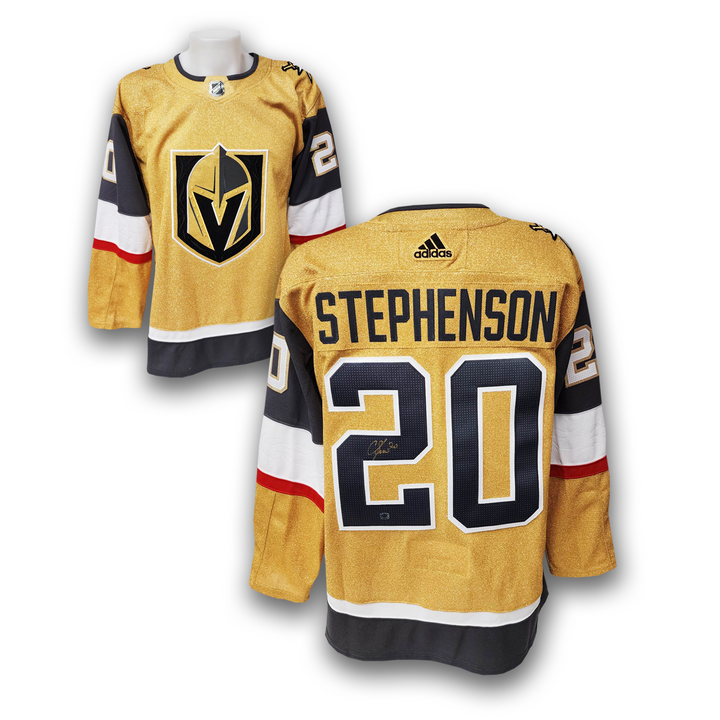 Chandler Stephenson Autographed Vegas Golden Knights Home Adidas Jersey