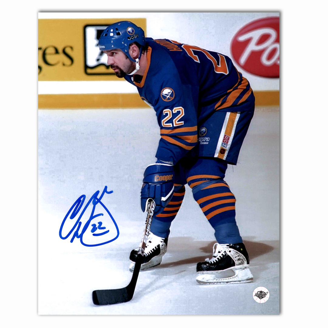 Charlie Huddy Autographed Buffalo Sabres Home 8x10 Photo
