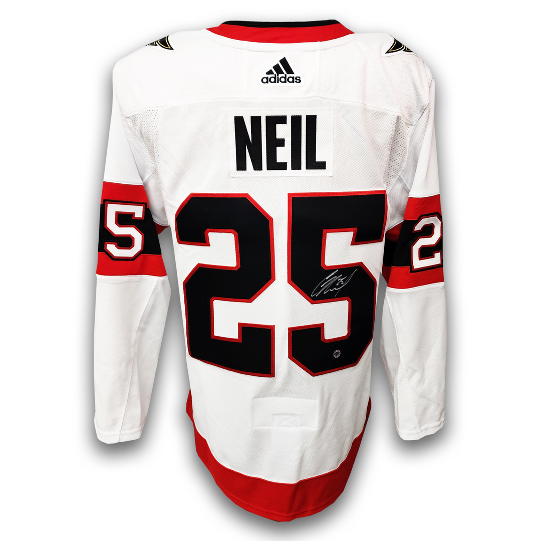 Chris Neil Autographed Ottawa Senators Away Adidas Jersey