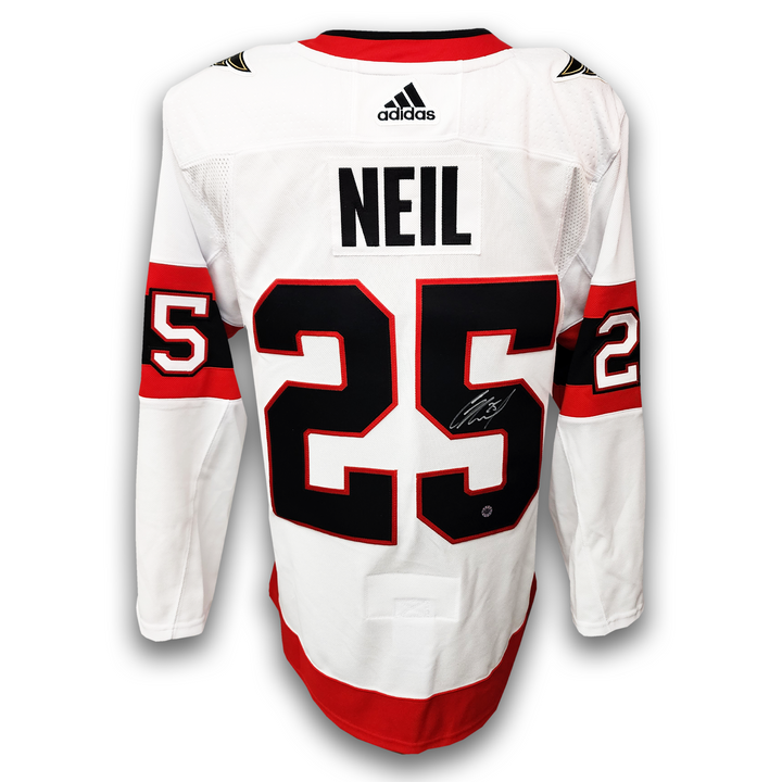 Chris Neil Autographed Ottawa Senators Away Adidas Jersey