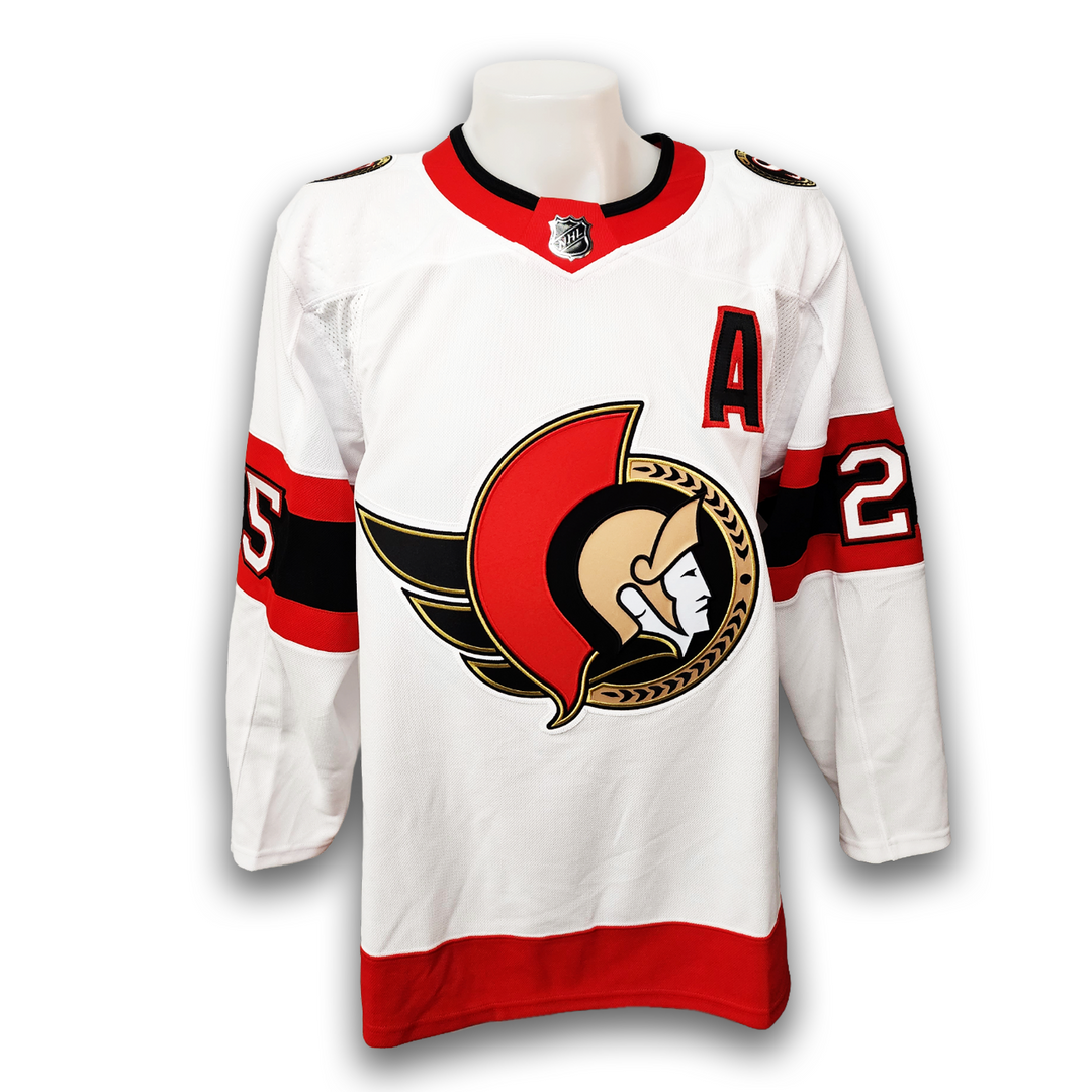 Chris Neil Autographed Ottawa Senators Away Adidas Jersey