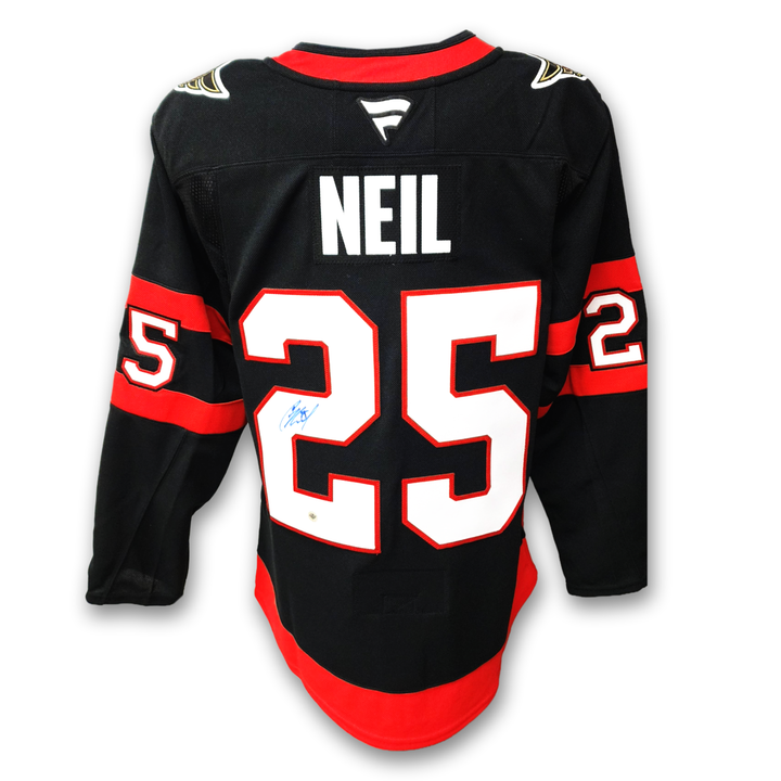 Chris Neil Autographed Ottawa Senators Home Fanatics Premium Jersey