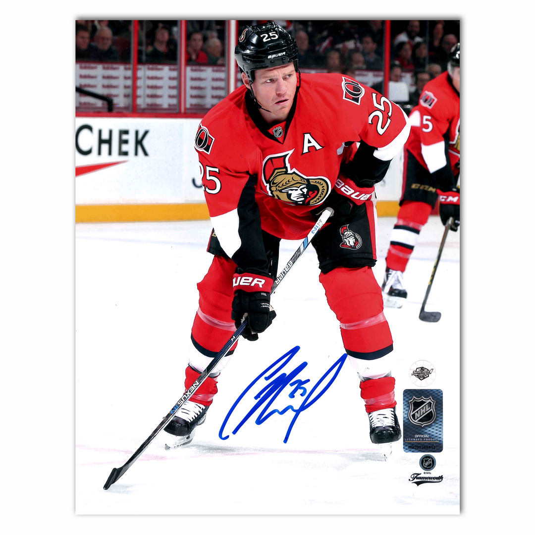 Chris Neil Autographed Ottawa Senators Home 8x10 Photo