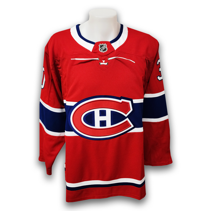 Chris Nilan Autographed Montreal Canadiens Fanatics Premium Jersey Career Inscriptions