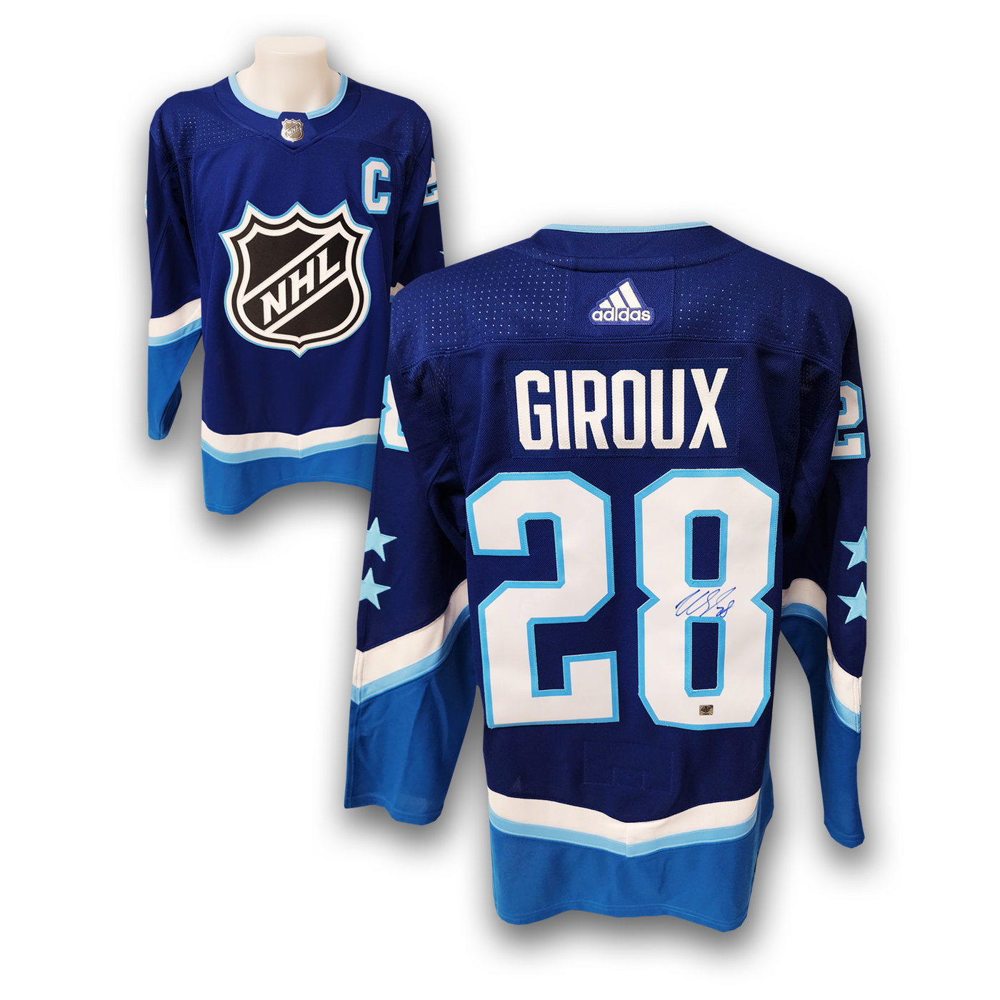 Claude Giroux Autographed 2022 NHL All Star Game Adidas Jersey