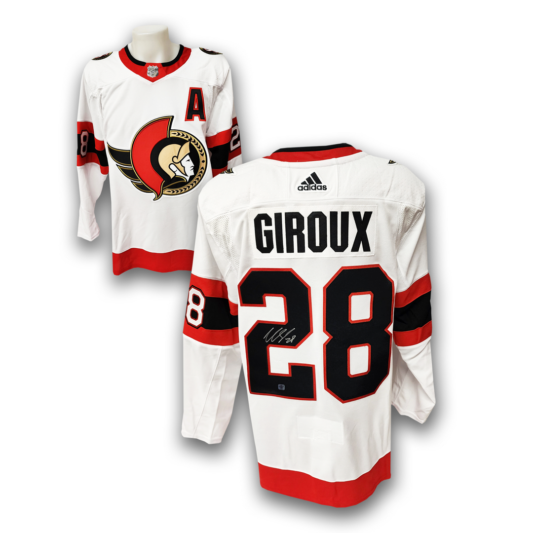 Claude giroux autographed jersey clearance