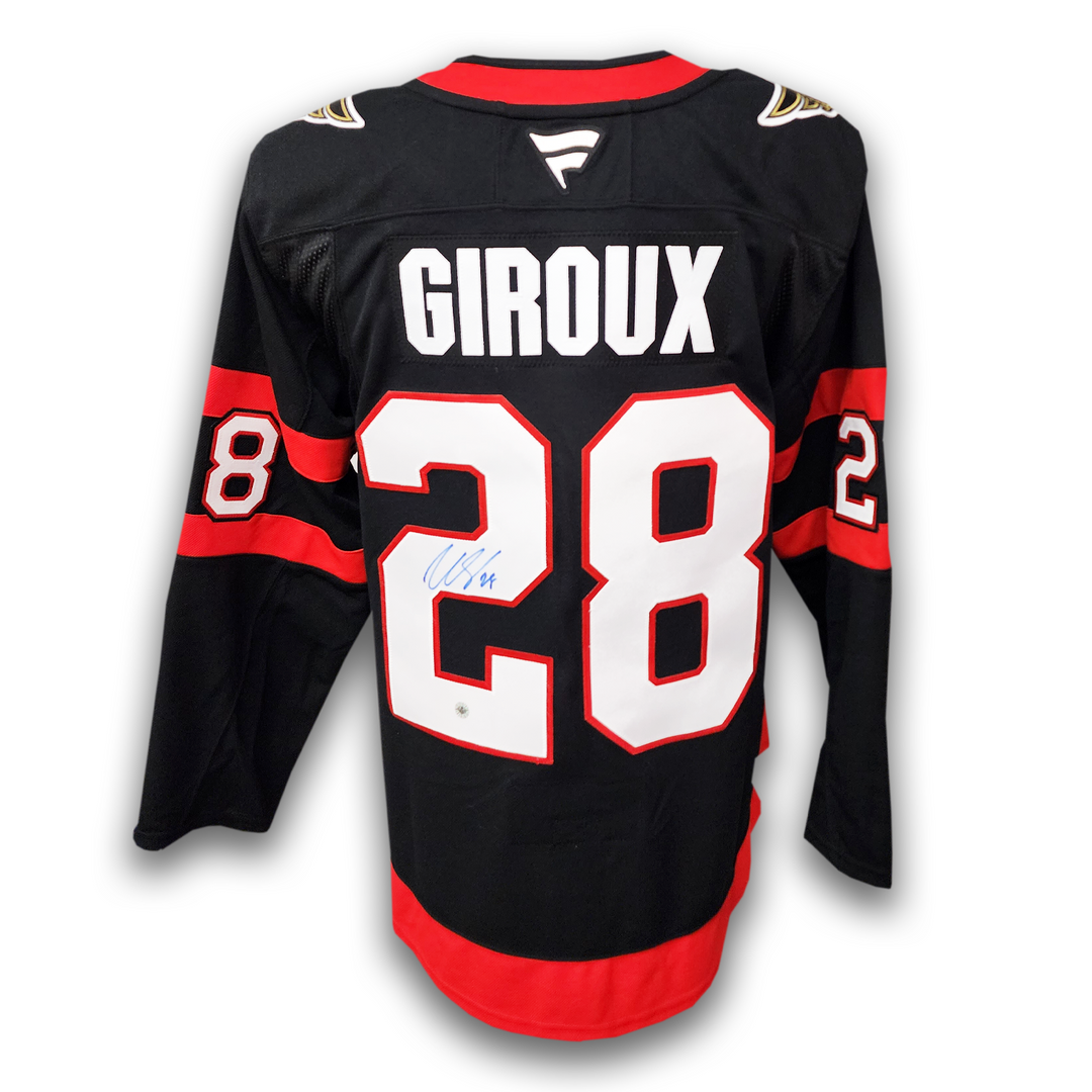 Claude Giroux Autographed Ottawa Senators Home Fanatics Premium Jersey